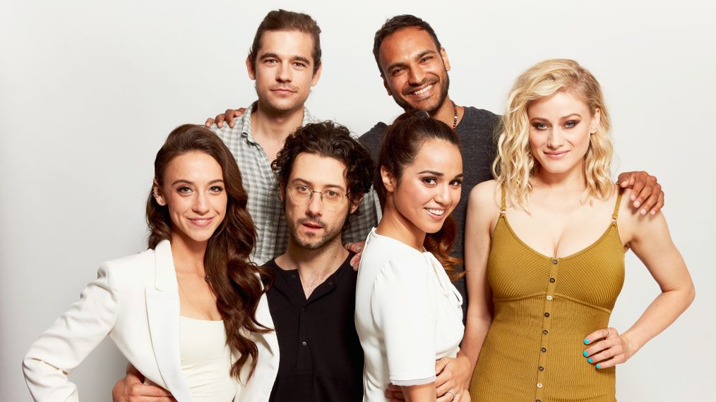 The Magicians - Stella Maeve, Jason Ralph, Hale Appleman, Summer Bishil, Arjun Gupta, and Olivia Dudley