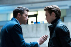 Misha Collins and Oscar Morgan in 'Gotham Knights'