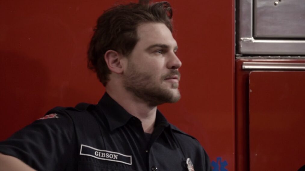 Grey Damon as Gibson in 'Station 19,' S6E11