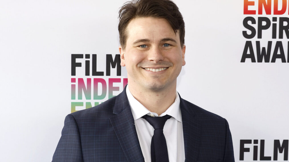 Jason Ritter attends the 2023 Film Independent Spirit Awards