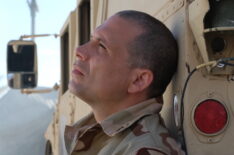 Jeremy Sisto portrays Staff Sgt. Robert Miltenberger on set of The Long Road Home