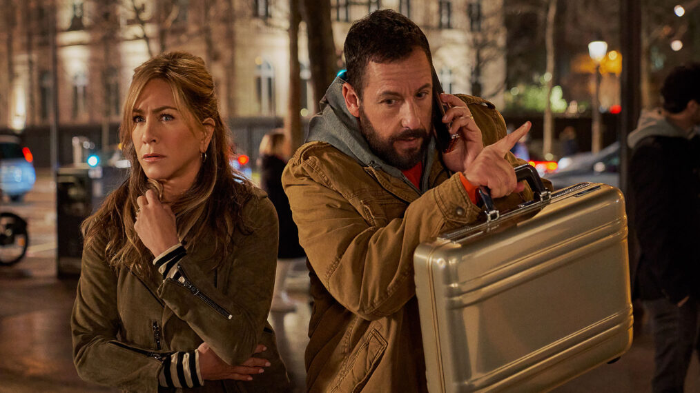Exclusive: Adam Sandler & Jennifer Aniston Interview Reveal Whodunnit if  Cast of Friends Became Suspects in a Murder Mystery