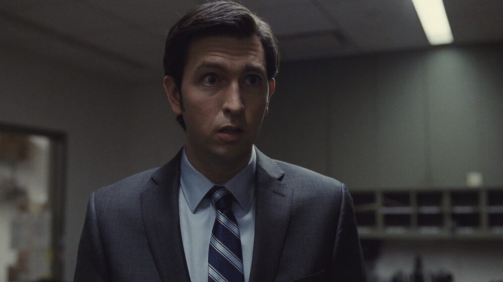 Nicholas Braun als Greg Hirsch in „Succession“, Staffel 3, Folge 3: 