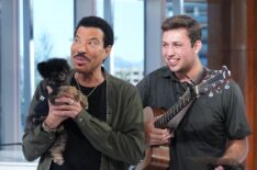 Lionel Richie and Owen Eckhardt on American Idol