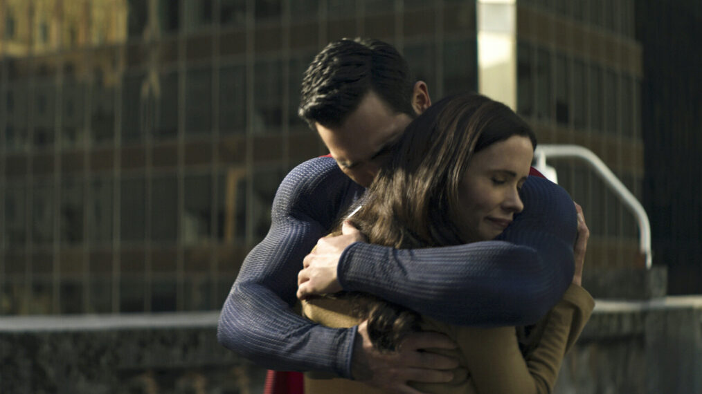 Tyler Hoechlin and Elizabeth Tulloch in 'Superman & Lois'