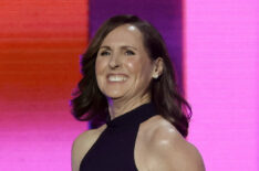 Molly Shannon speaks onstage during the 2023 Film Independent Spirit Awards in March 2023