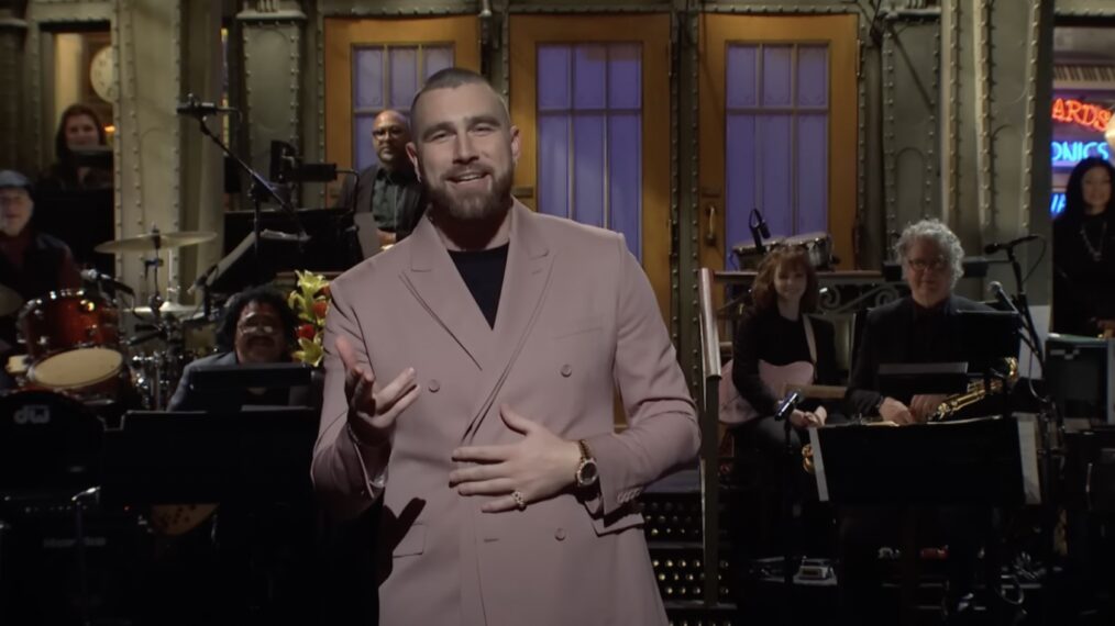 Travis Kelce on SNL