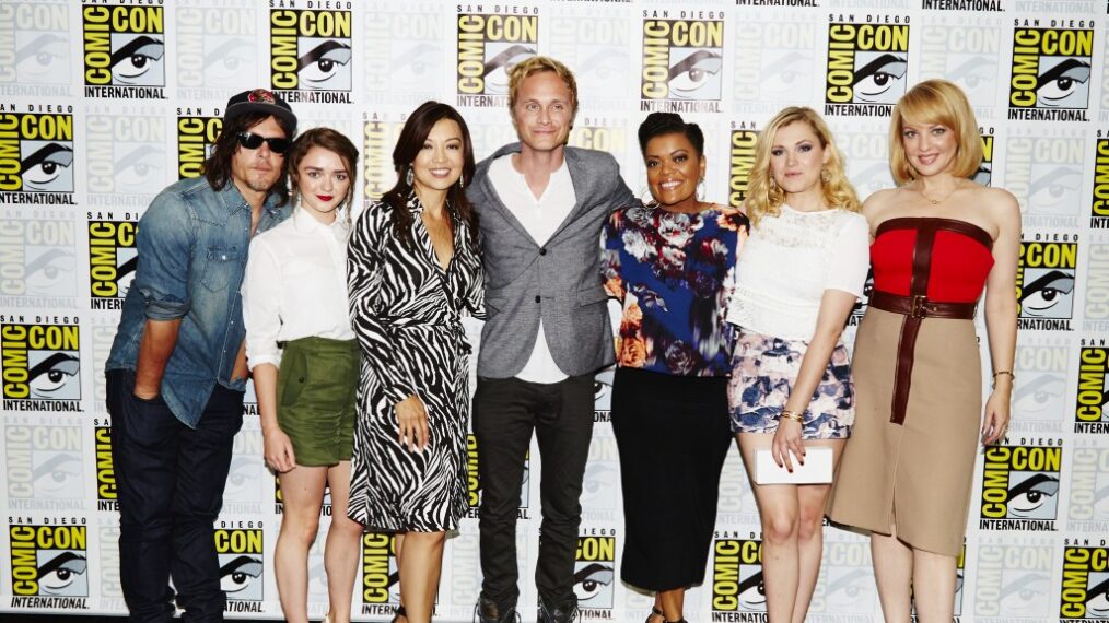 Comic-Con 2015 - Norman Reedus, Maisie Williams, Ming-Na Wen, David Anders, Yvette Nicole Brown, Eliza Taylor & Wendi McLendon-Covey