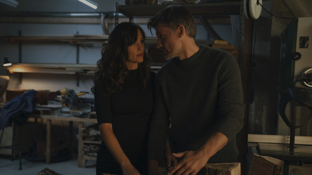 Jennifer Garner and Nikolaj Coster-Waldau in 'The Last Thing He Told Me'