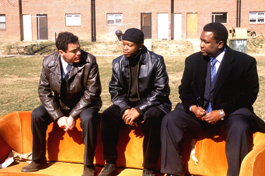 THE WIRE, Dominic West, Larry Gilliard Jr., Wendell Pierce, (Season 1), 2002-08.