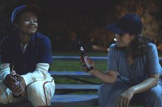 Chante Adams and Abbi Jacobson in 'A League of Their Own' Season 1