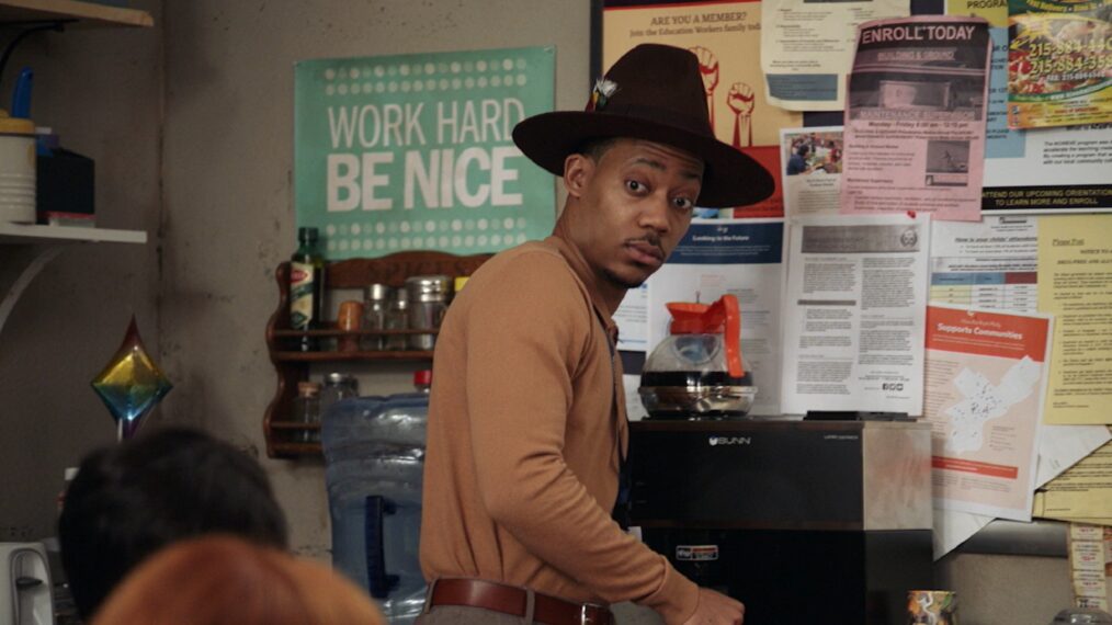 Tyler James Williams en 'Abbott Elementary'