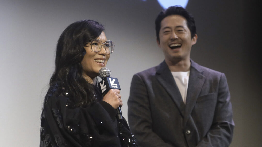 Ali Wong and Steven Yeun