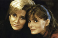 Sally Kirkland and Paulina Porizkova of 'Anna'