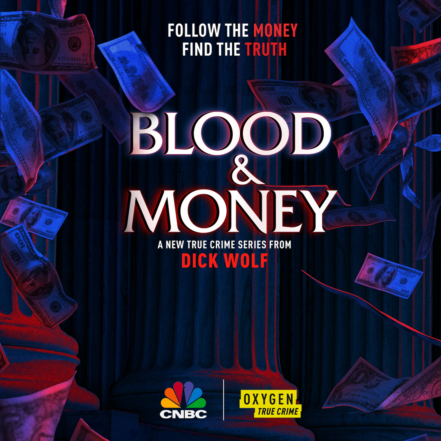 'Blood & Money' key art
