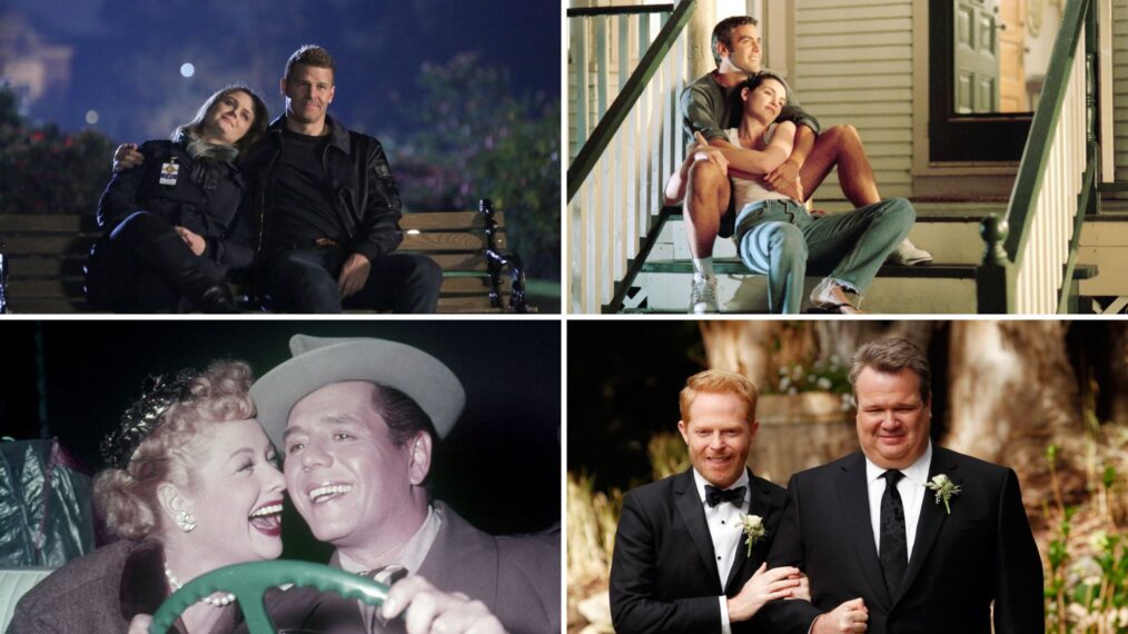 'Bones,' 'ER,' 'I Love Lucy,' and 'Modern Family'