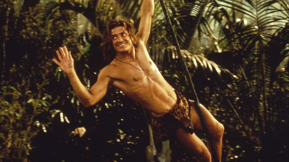 Brendan Fraser in George of the Jungle, 1997