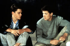 Brendan Fraser as David Greene, Matt Damon as Charlie Dillon in School Ties