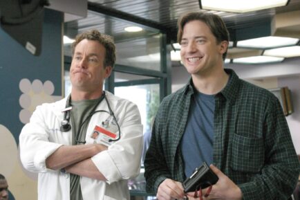Brendan Fraser as Ben Sullivan, John C. McGinley as Dr. Cox