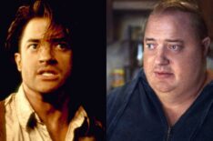 Brendan Fraser as Rick O'Connell in The Mummy (1999) and as Charlie in The Whale (2022)