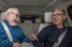 Brian Cox and Alan Cumming in 'Carpool Karaoke'