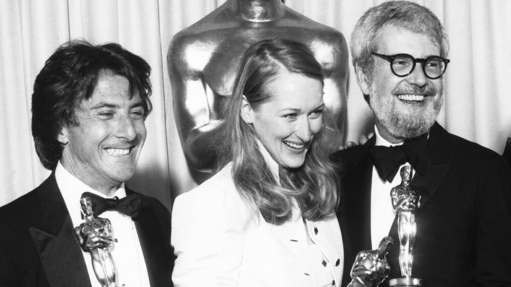 Dustin Hoffman, Meryl Streep, and Robert Benton