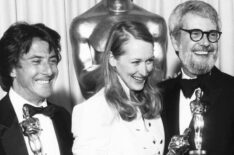 Dustin Hoffman, Meryl Streep, and Robert Benton