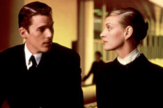 Ethan Hawke and Uma Thurman in Gattaca