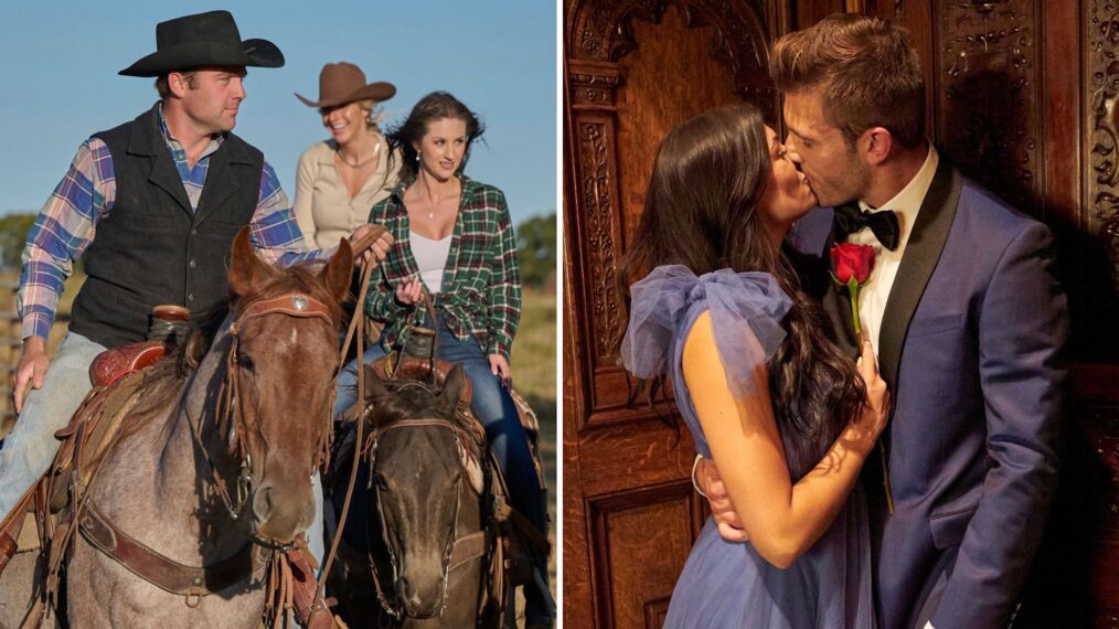 'Farmer Wants a Wife' (L); 'The Bachelor (R)