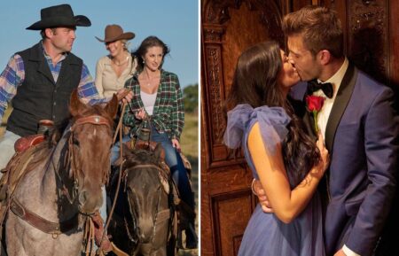 'Farmer Wants a Wife' (L); 'The Bachelor (R)