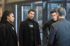 Roxy Sternberg, Dylan McDermott, and John Boyd in 'FBI'