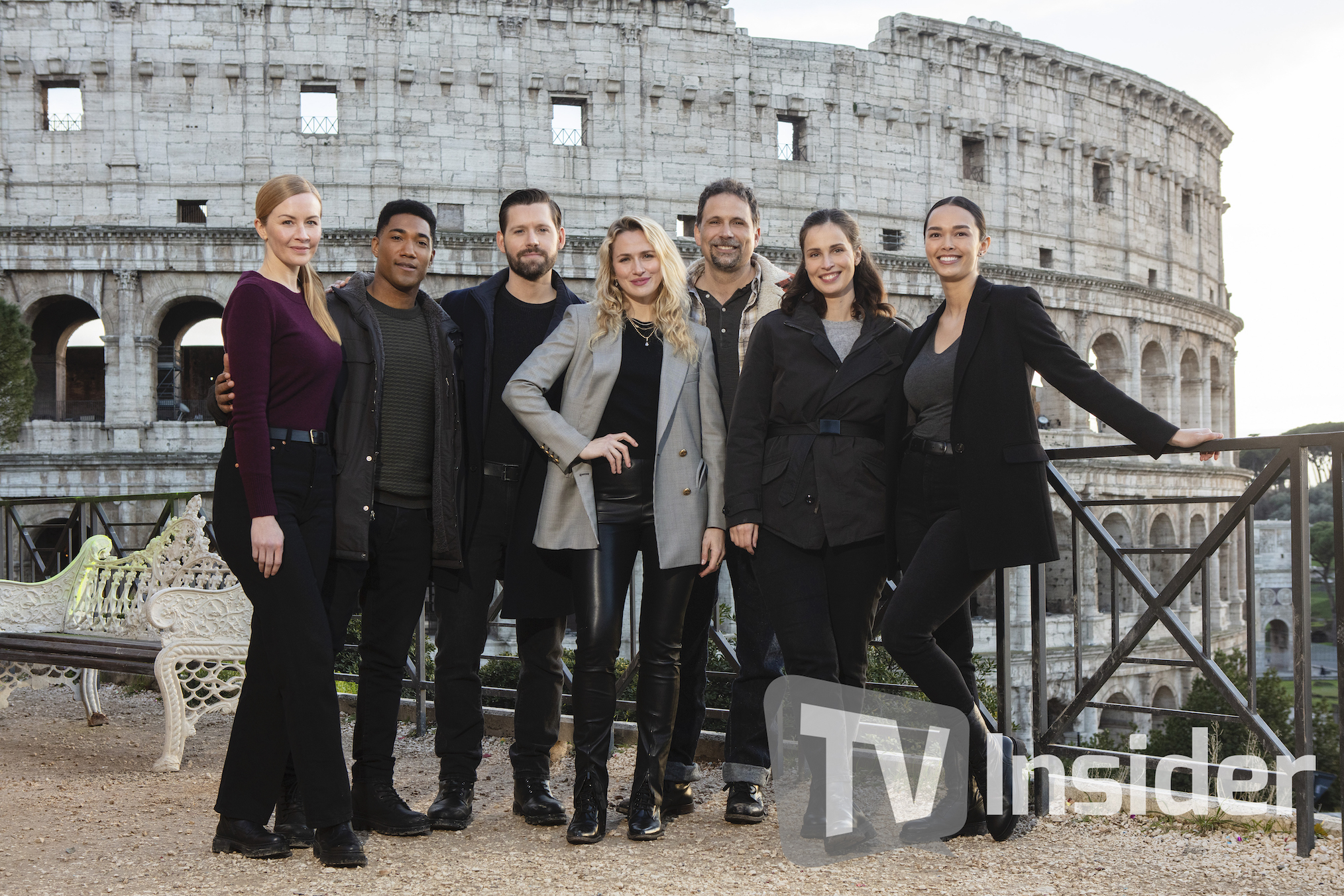 Eva-Jane Willis, Carter Redwood, Luke Kleintank, Shantel VanSanten, Jeremy Sisto, Heida Reed, and Vinessa Vidotto of 'FBI' & 'FBI: International'