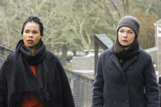 Roxy Sternberg and Alexa Davalos in 'FBI: Most Wanted'