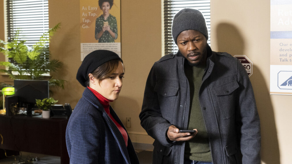 Keisha Castle-Hughes and Edwin Hodge in 'FBI: Most Wanted'