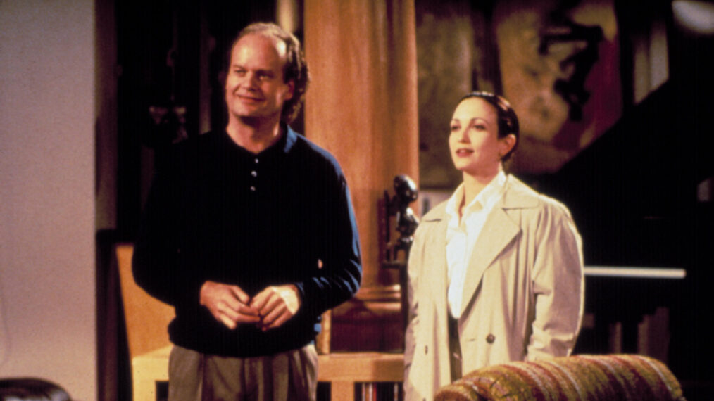 Kelsey Grammer and Bebe Neuwirth in 'Frasier'