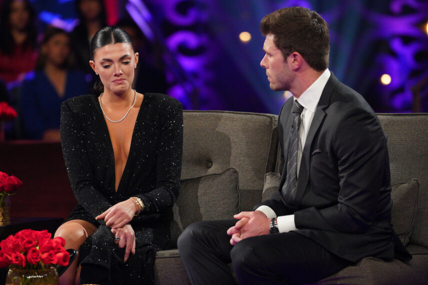Gabi and Zach on The Bachelor After the Final Rose special