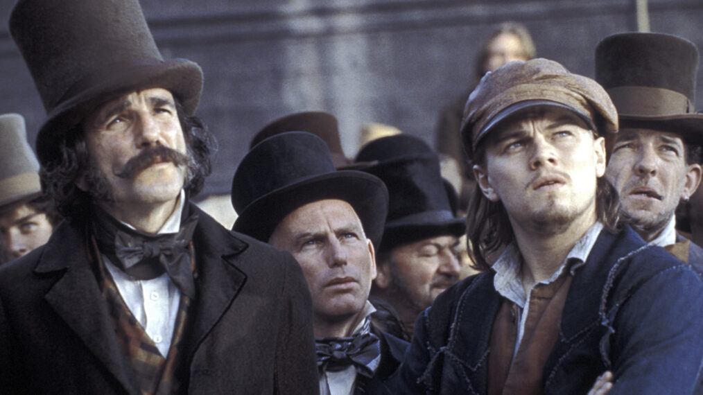 Daniel Day-Lewis and Leonardo DiCaprio in 'Gangs of New York'