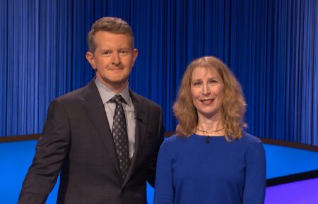 Melissa Klapper and Ken Jennings on 'Jeopardy!'