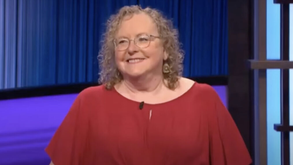 Contestant Sharon on 'Jeopardy!'