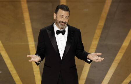 Jimmy Kimmel at the 2023 Oscars