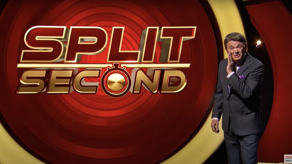 John Michael Higgins hosting Split Second