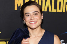 Katy M. O'Brian attends the Mandalorian special launch event at El Capitan Theatre in Hollywood