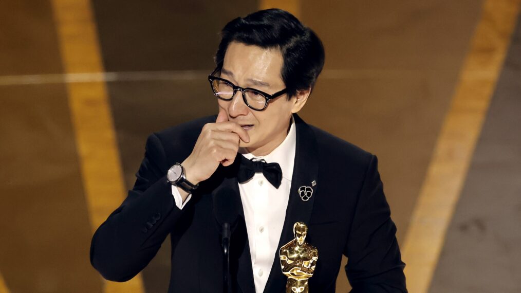 Ke Huy Quan at the 2023 Oscars