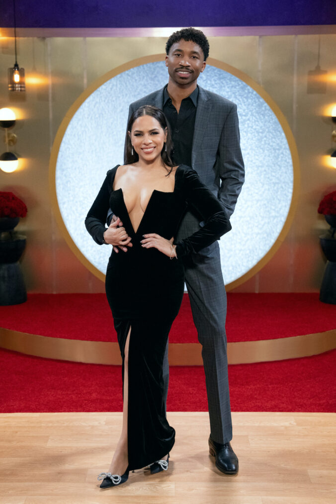 Lydia Velez Gonzalez, Milton Johnson in season 5 of 'Love is Blind'