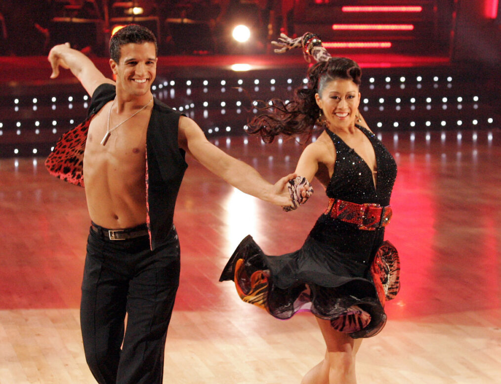 Mark Ballas and Kristi Yamaguchi on DWTS