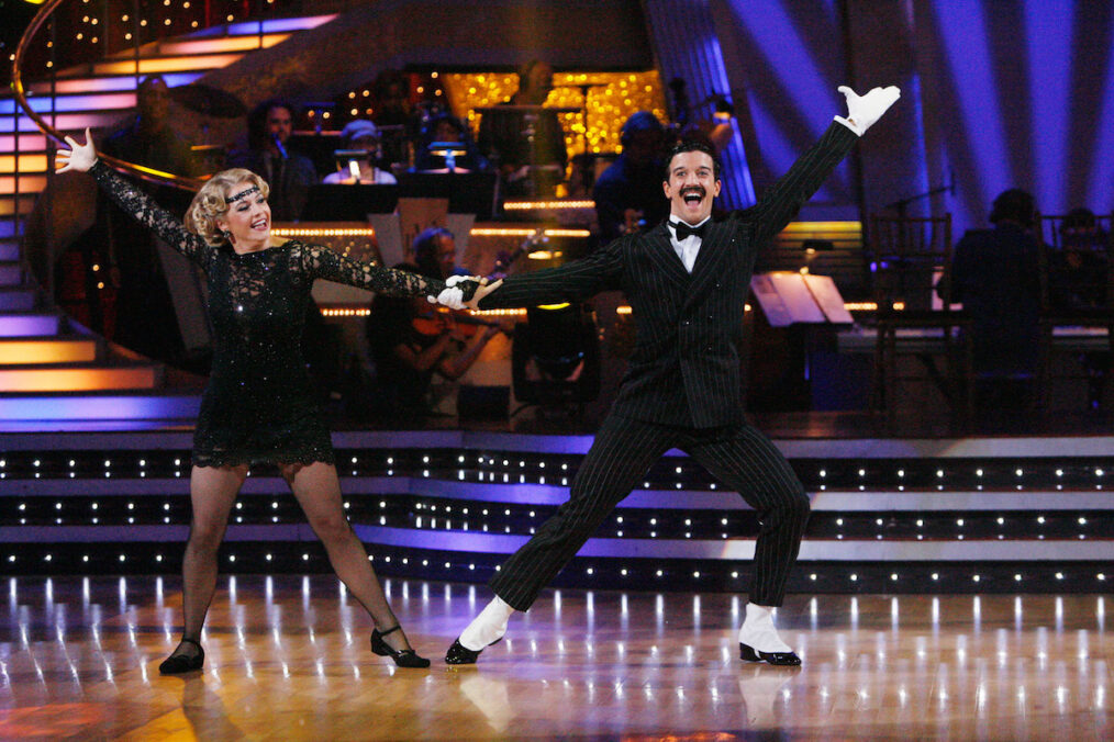 Melissa Joan Hart and Mark Ballas on DWTS