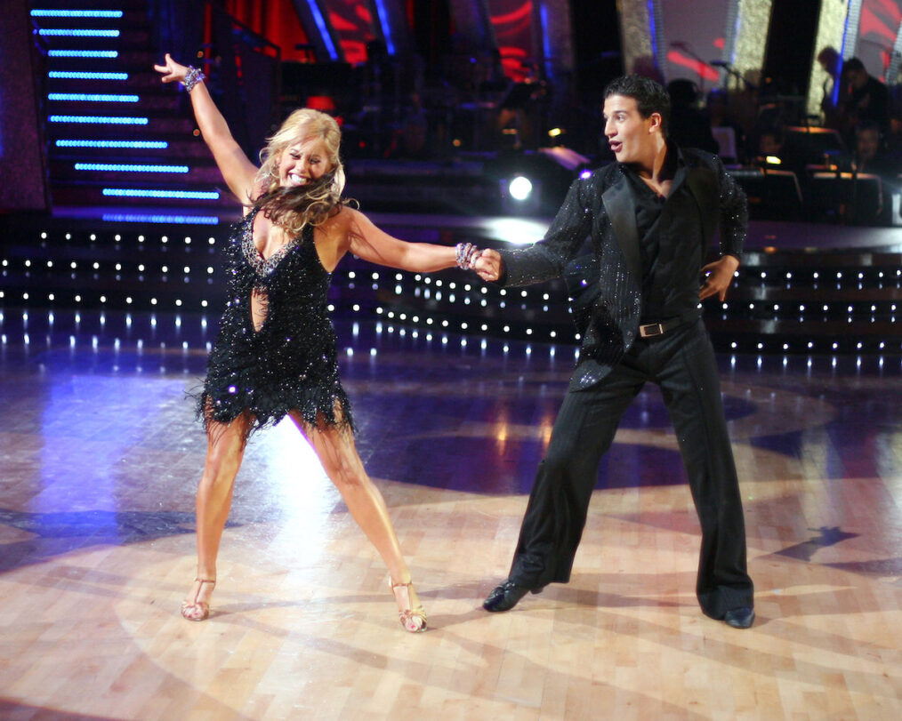 Sabrina Bryan and Mark Ballas on DWTS