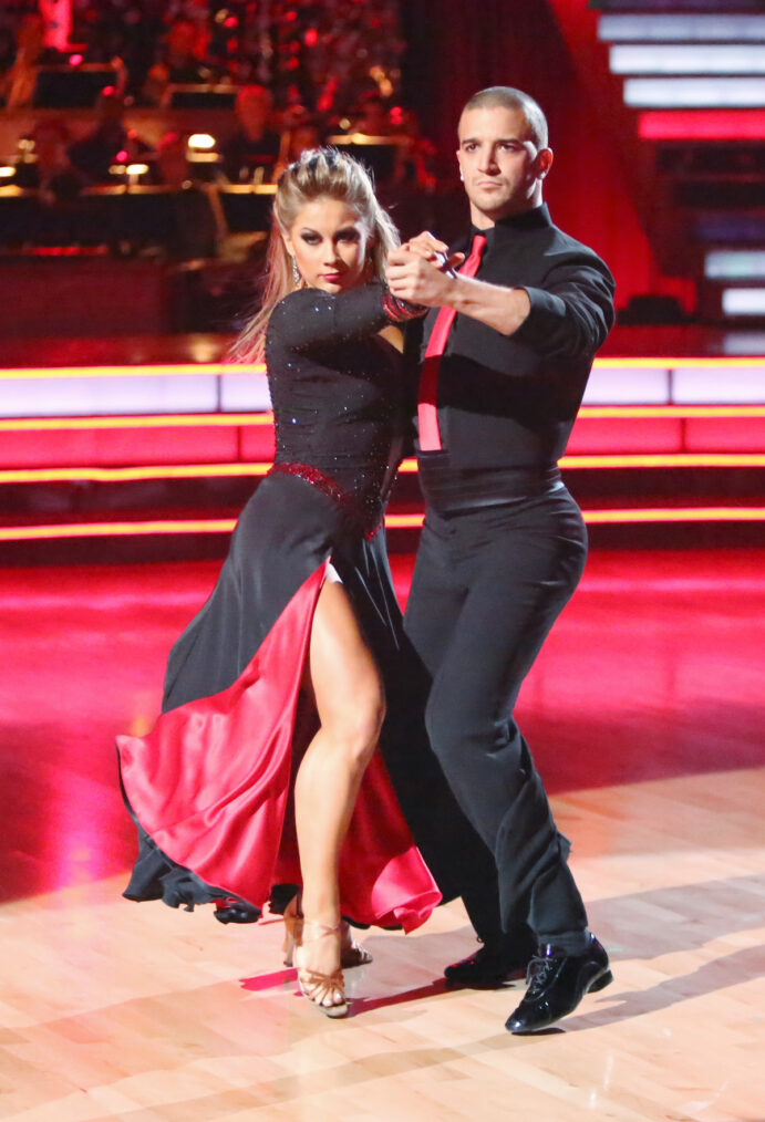 Shawn Johnson and Mark Ballas on DWTS