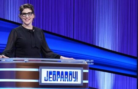 Mayim Bialik hosting Jeopardy!'s High School Reunion Tournament