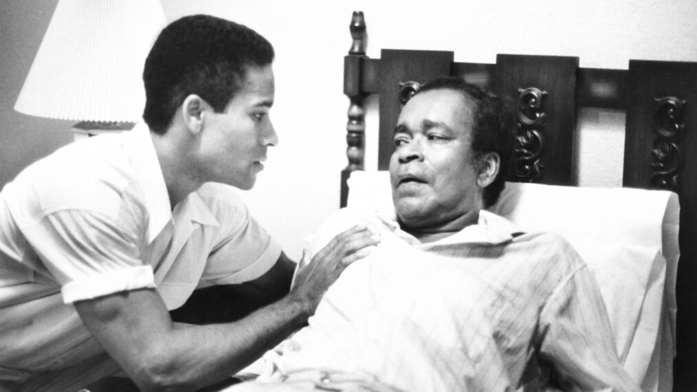 Phil Morris and Greg Morris in 1988's 'Mission: Impossible'